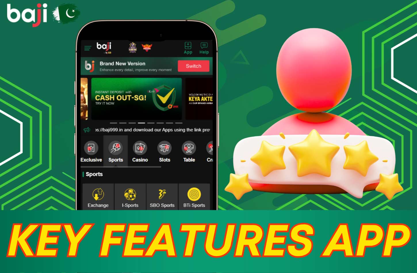 Baji Bet app offers unique solutions