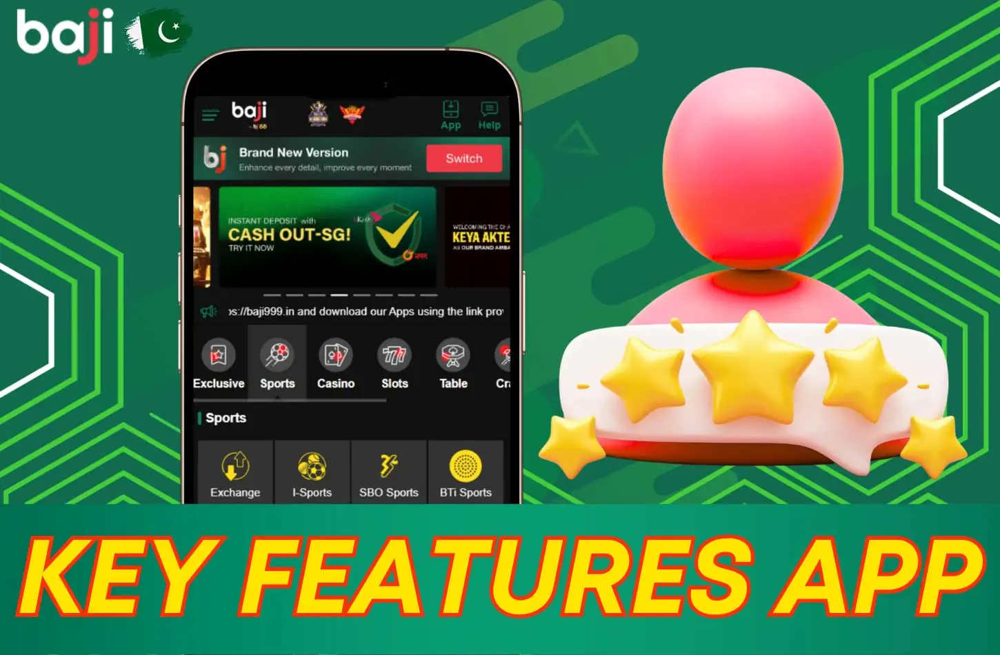 Baji Bet app offers unique solutions