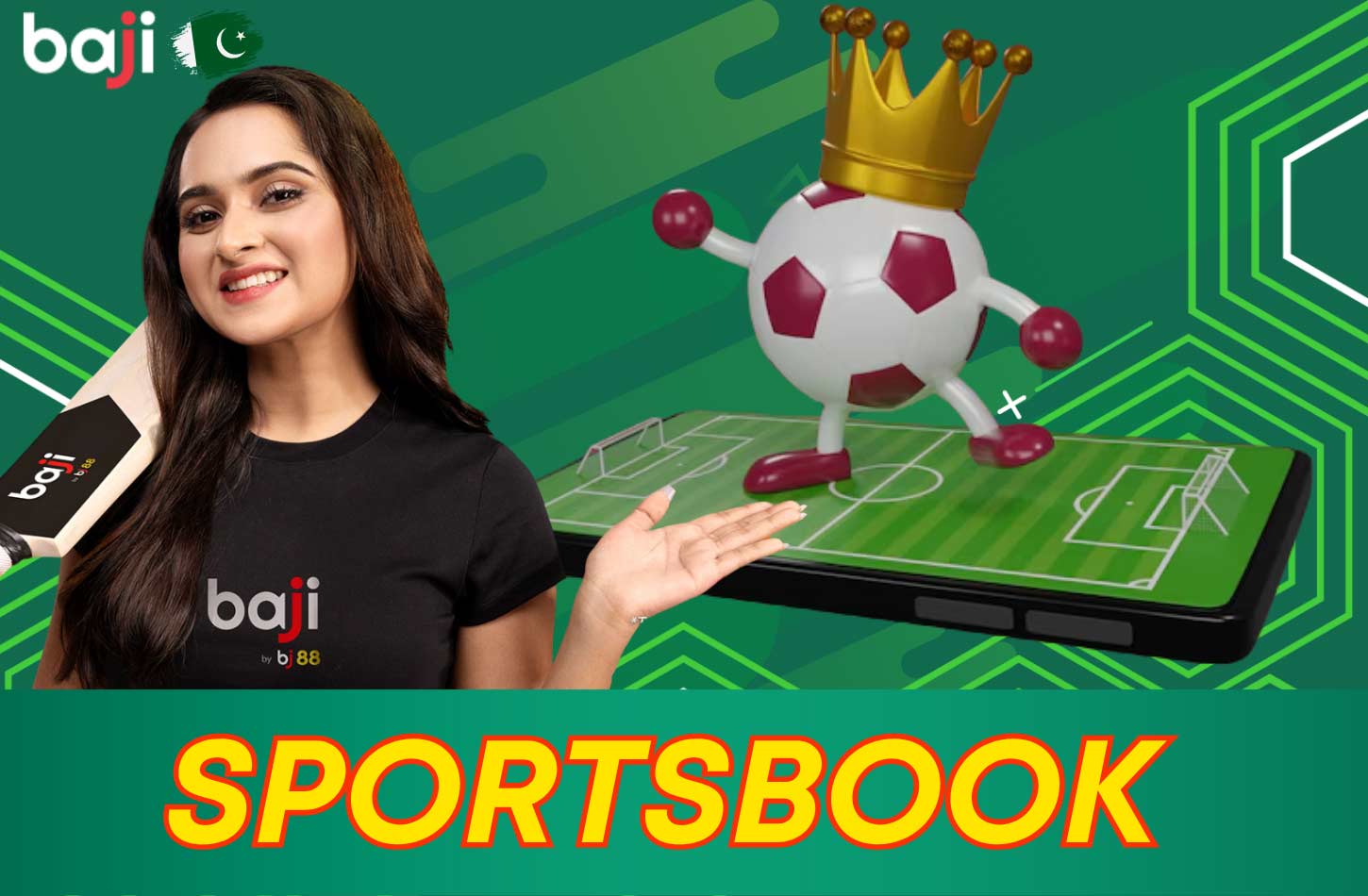 Baji's sports portfolio covers over 30 sports