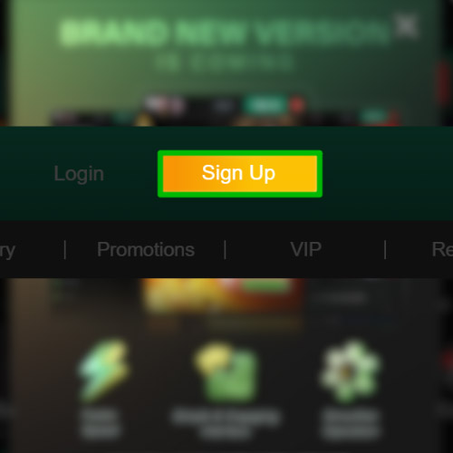 Click the "Register" button in Baji